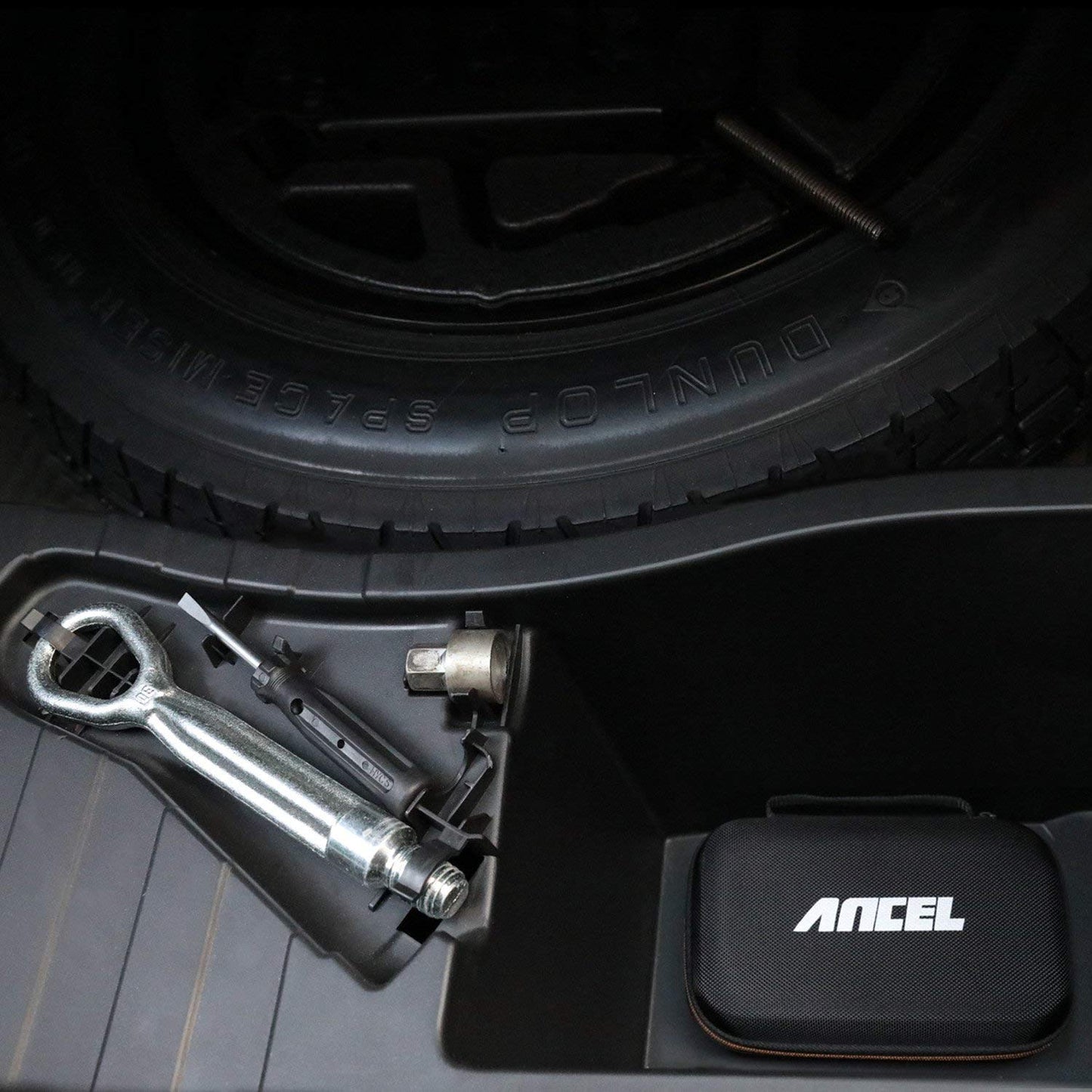 ANCEL Protective Carrying Case for OBD2 Scanners & Battery Testers – Waterproof & Shockproof