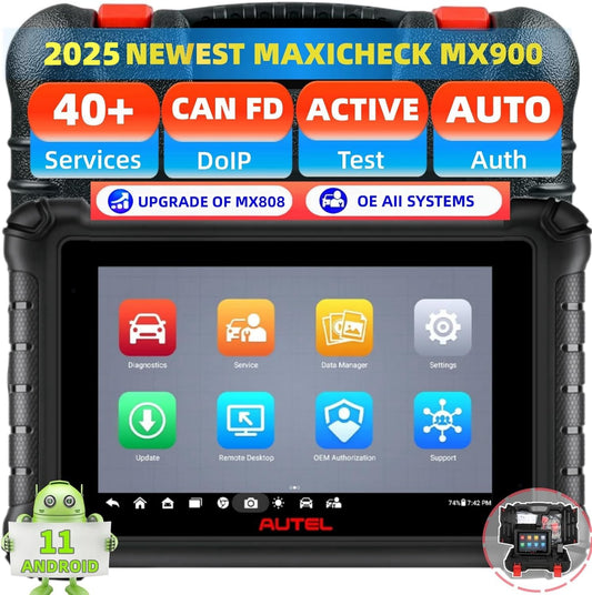 Autel MX900 Scanner – 2025 Bi-Directional OBD2 Diagnostic Tool