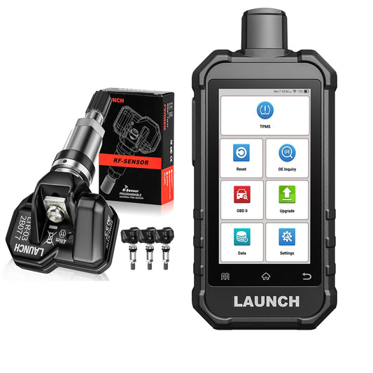 Launch TPMS Service Tool Kit with 4 LTR-03 Sensors & TPMS 5011 V2