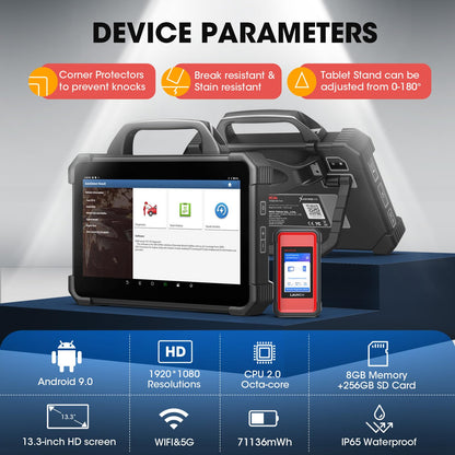 LAUNCH X431 PAD VII Elite 2025 - Advanced ECU Programming & Diagnostic Scanner