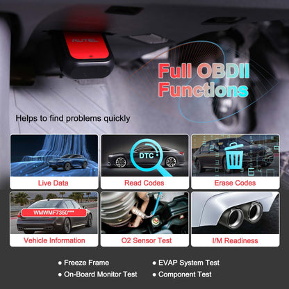 Autel MaxiAP AP2500 Bluetooth OBD2 Scanner for All Systems