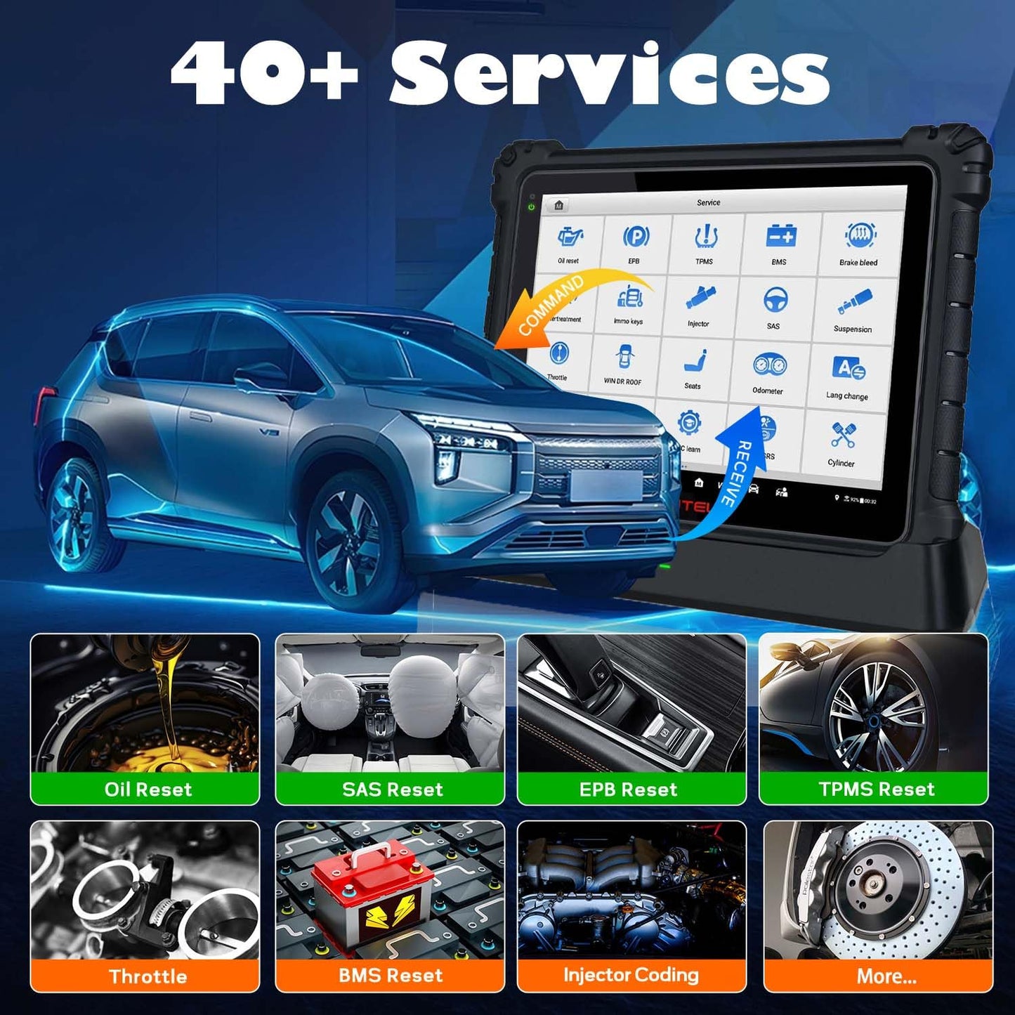 Autel MaxiSys Ultra 2025 Diagnostic Scanner with MV108 & 5-in-1 VCMI