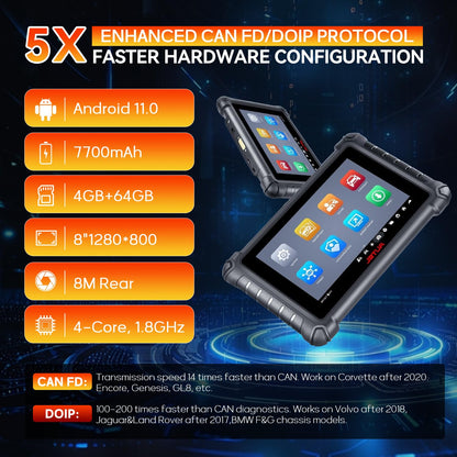 Autel MaxiCheck MX900 2025 OBD2 Scanner – 3000+ Active Tests & 40+ Services