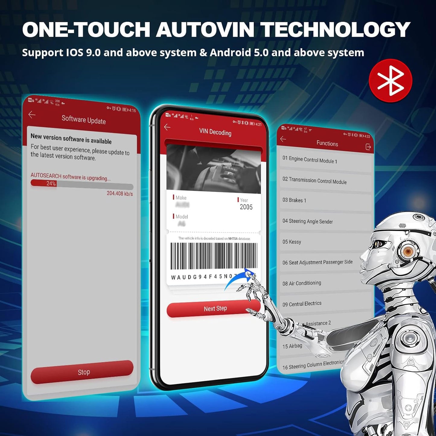 Thinkdiag2 OBD2 Scanner with ECU Coding & 15 Reset Functions