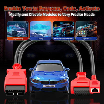 Autel ENET OBD2 Ethernet Cable for BMW F/G Series – 2025