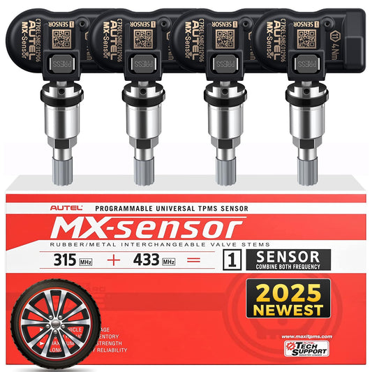 Autel MX-Sensor 4PCS TPMS 315MHz/433MHz Dual Frequency