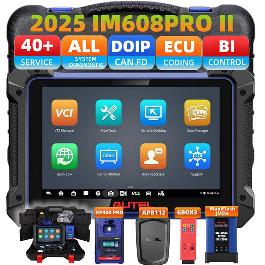 Autel IM608 PRO II Scanner with XP400 PRO – ECU Coding & 3000+ Tests