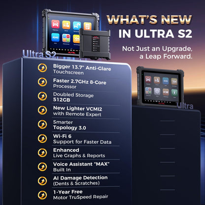 Autel MaxiSYS Ultra S2 – 2025 AI Diagnostic Scanner