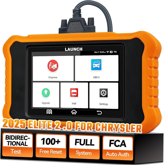 Launch X431 Elite 2.0 for Chrysler Dodge Jeep