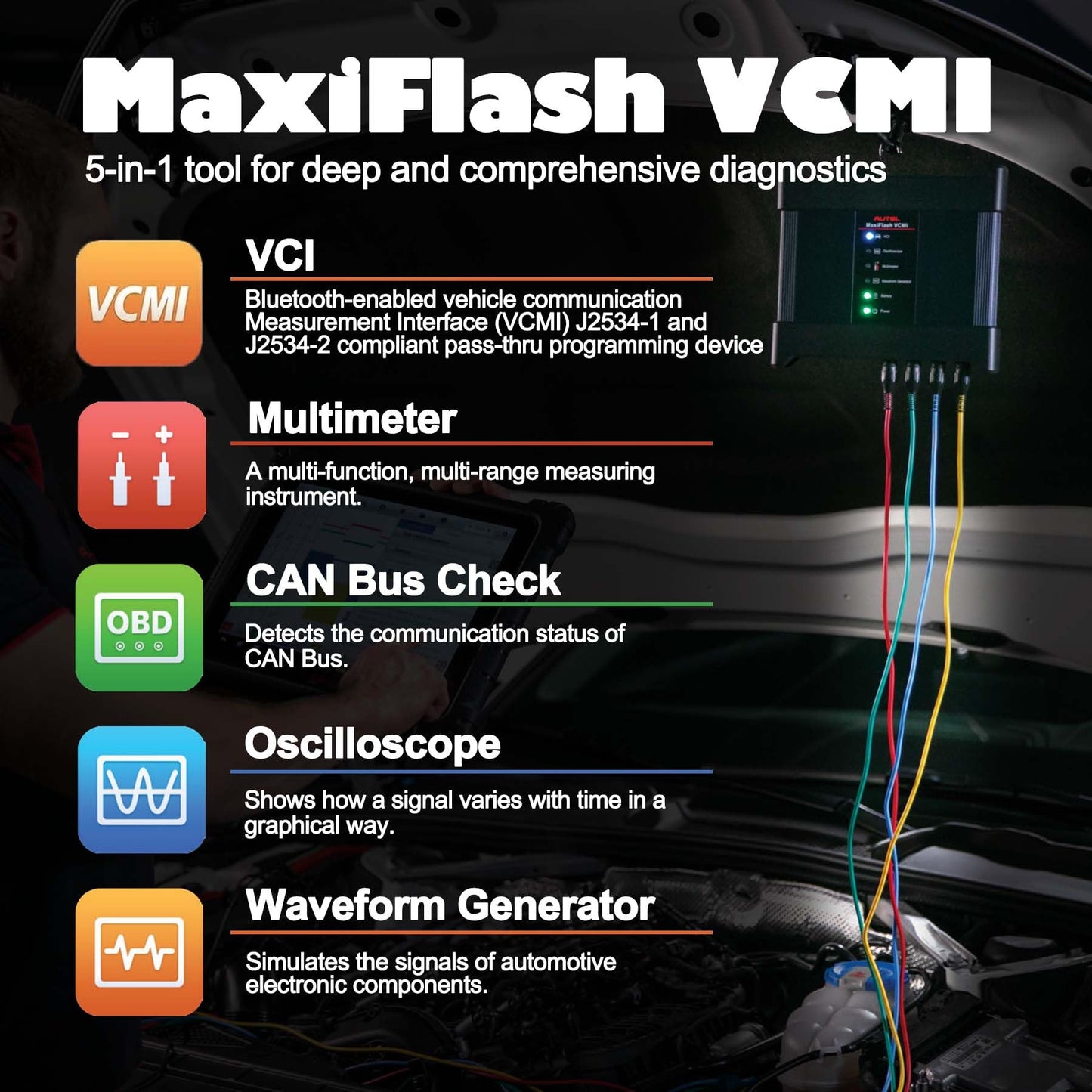 Autel MaxiSys Ultra 2025 Diagnostic Scanner with MV108 & 5-in-1 VCMI