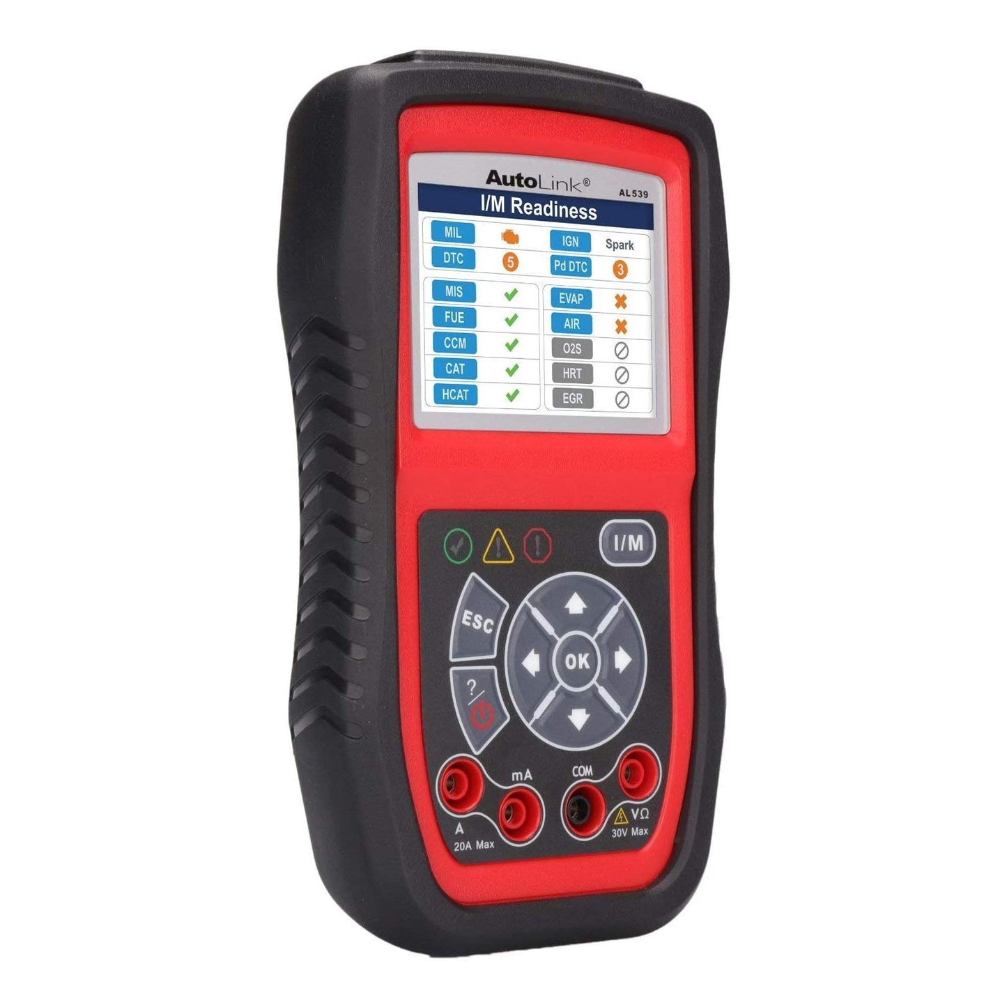 Autel AutoLink AL539 OBD2 Scanner with Multimeter & Code Reader