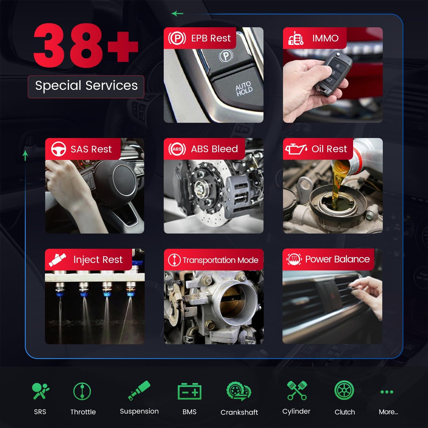 Autel MaxiSYS Elite II Scanner – 38+ Services & ECU Programming