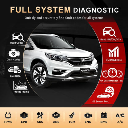 LAUNCH X431 CRP123X Plus Elite 2025 OBD2 Scanner with Full System Diagnostics