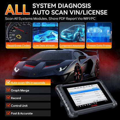 Autel MaxiCheck MX900 2025 OBD2 Scanner – 3000+ Active Tests & 40+ Services