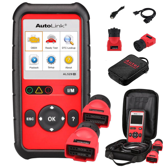 Autel AutoLink AL529HD 2024 Heavy Duty Truck OBD2 Code Reader