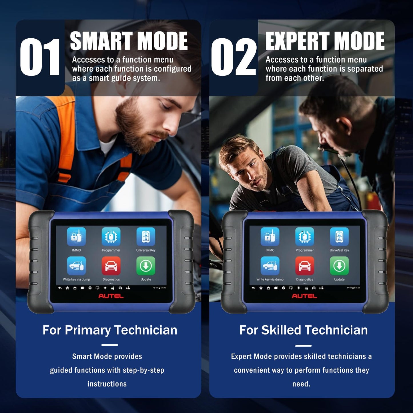 Autel IM508S Pro + XP400 Pro Scanner – All-System Key Programming Tool