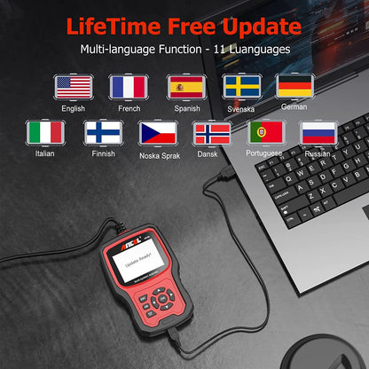 Ancel VD700 OBD2 Scanner for VW Audi Skoda Seat – Full System Diagnostic Tool
