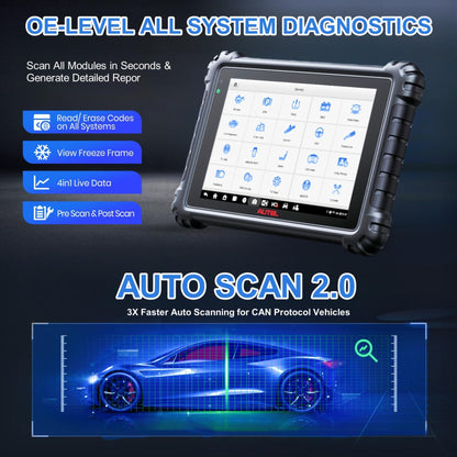 Autel MaxiSys MS906 Pro 2025 ECU Coding OBD2 Scanner with 36+ Services