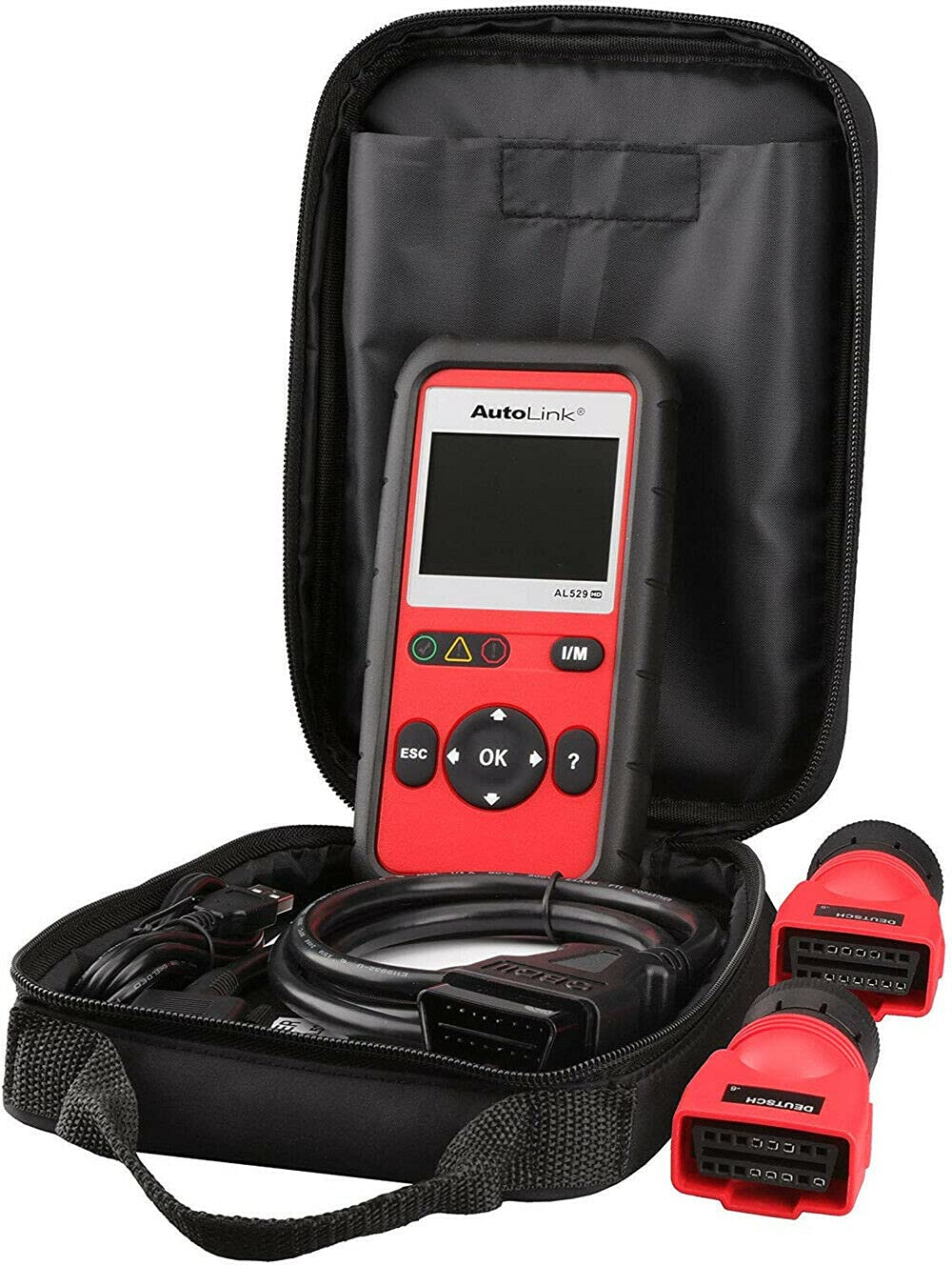 Autel AutoLink AL529HD Heavy Duty OBD2 Scanner – Truck Code Reader