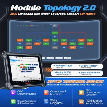 Autel MaxiSYS Ultra 2025 Intelligent Scanner - ECU Coding & 3000+ Tests