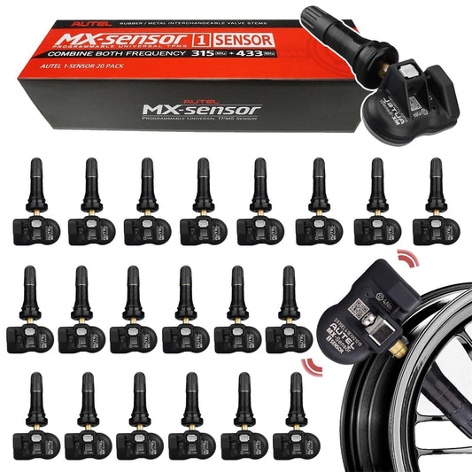 Autel MX Sensor TPMS Set – 20 Programmable 315/433MHz OE-Level
