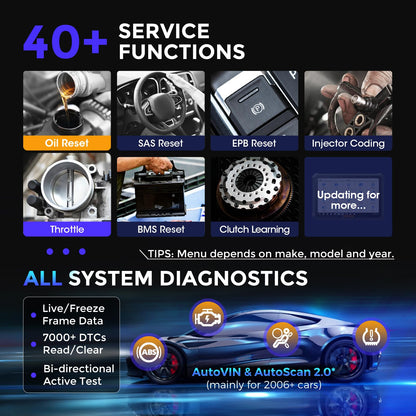 OTOFIX D1 Max 2025 Bi-Directional Diagnostic Scanner with ECU Coding