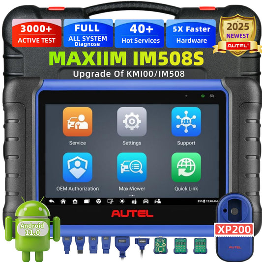 Autel MaxiIM IM508S Scanner – 2025 Upgrade, Full System Diagnostic & 3000+ Active Tests
