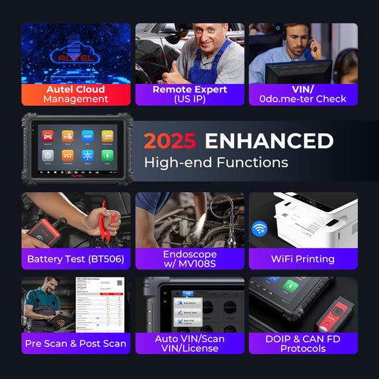 Autel MaxiSYS MS906 PRO 2025 Scanner – ECU Coding & 3000+ Tests