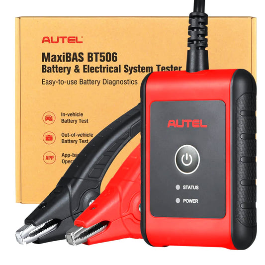 Autel MaxiBAS BT506 2024 Battery Tester – Accurate 6V & 12V Analyzer