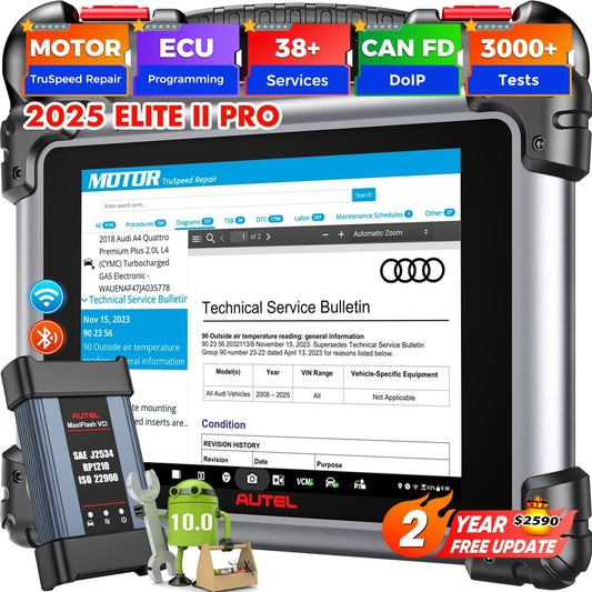 Autel MaxiSys Elite 2 PRO 2025 Scanner with ECU Programming