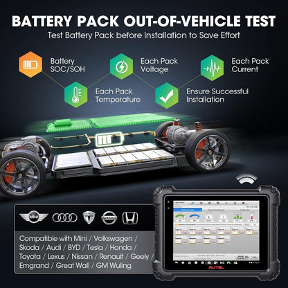 Autel MaxiSys MS909EV – 2025 EV & ECU Diagnostic Scanner