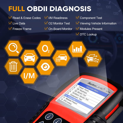 Autel AutoLink AL619 OBD2 Scanner – ABS & SRS Diagnostic Tool 2025