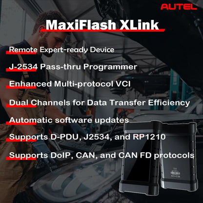 Autel MaxiFlash XLink J2534 VCI Programming Tool