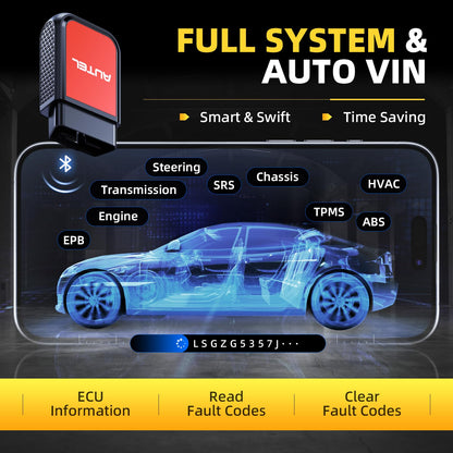 Autel AP2500E Bluetooth OBD2 Scanner – All-System Diagnostic Tool