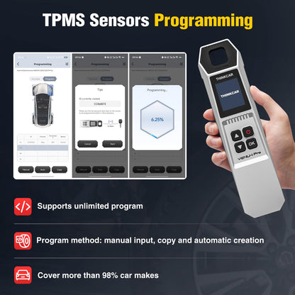 ThinkCar VENU iPro TPMS Tool – Relearn & Program Sensors