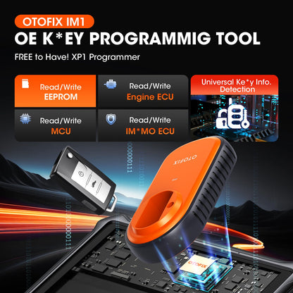 OTOFIX IM1 OBD2 Diagnostic Scanner with XP1 Programmer & 40+ Services
