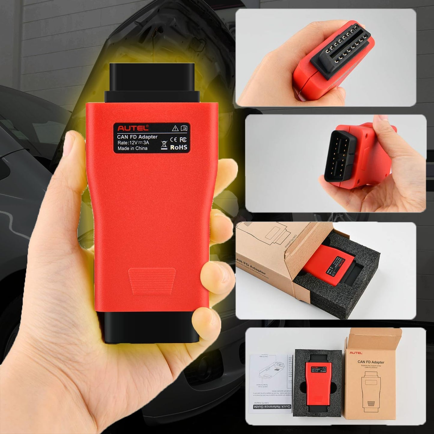 Autel CAN FD Adapter for GM 2020+ Vehicles – Compatible with MaxiSys