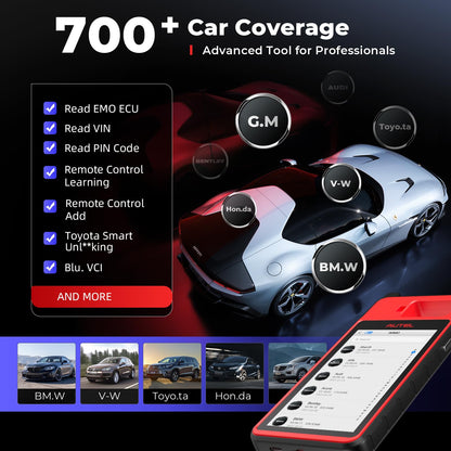 Autel MaxiIM KM100E Smart Auto VIN Scanner Tool 2025