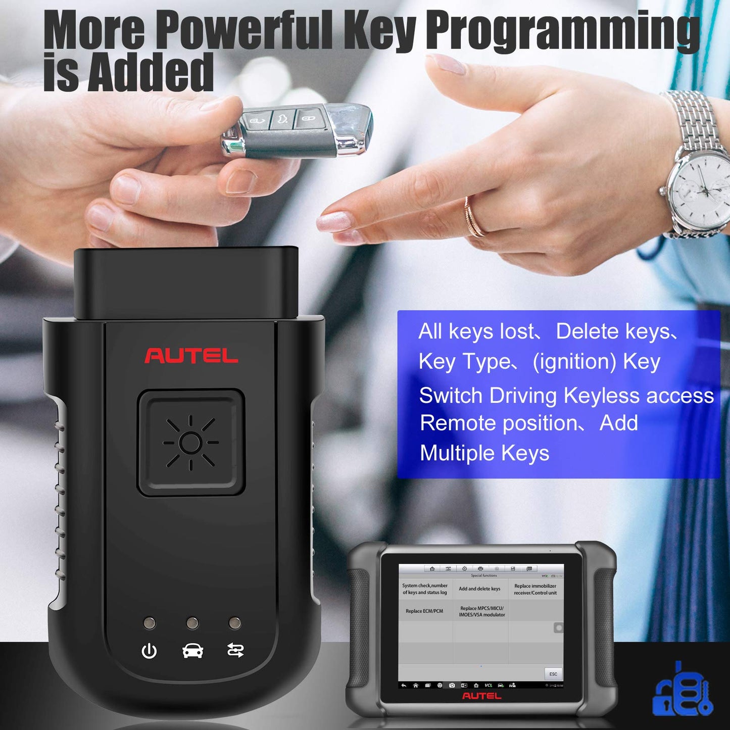 Autel MaxiSYS VCI100 Bluetooth VCI Adapter for MS906BT