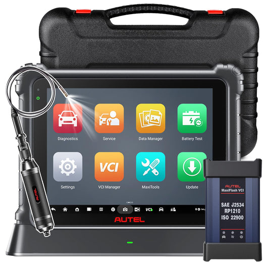 Autel MaxiCOM Ultra Lite Scanner with MV108S – 40+ Services & ECU Coding
