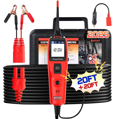 Autel PowerScan PS100 Circuit Tester | 12V–24V Electrical Probe Tool