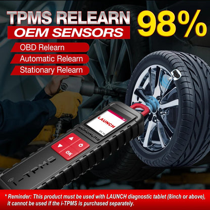 Launch X-431 i-TPMS TPMS Tool + 4 RF Sensors 315/433MHz