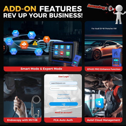Autel MaxiIM IM508S 2025 with XP400 PRO | 40+ Services & ECU Coding