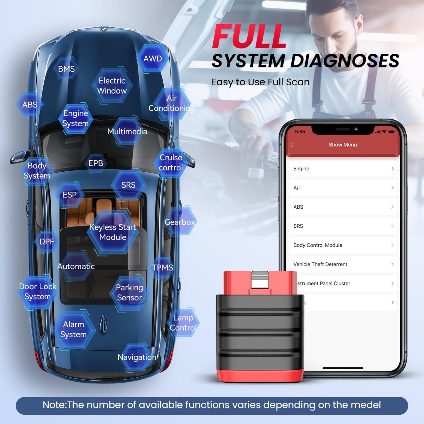 ThinkDiag Mini OBD2 Scanner for iOS & Android