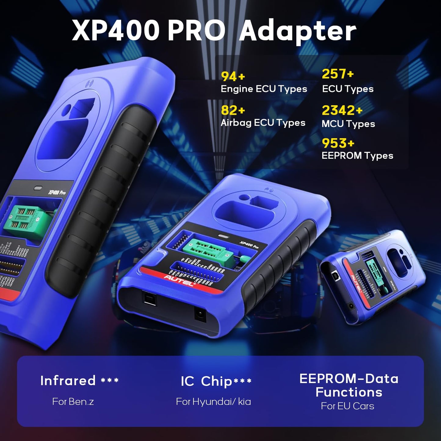 Autel IM608 PRO II Scanner with XP400 PRO – ECU Coding & 3000+ Tests