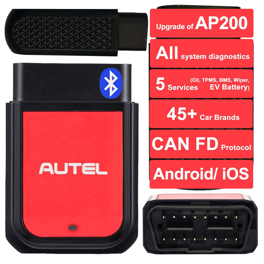 Autel MaxiAP AP2500 Bluetooth OBD2 Scanner for All Systems