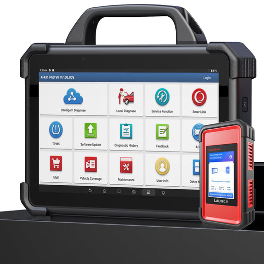 LAUNCH X431 PADVII Scanner – ECU Programming & 60+ Services