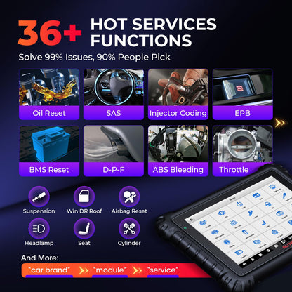 Autel MaxiSYS MS906 PRO 2025 Scanner – ECU Coding & 3000+ Tests