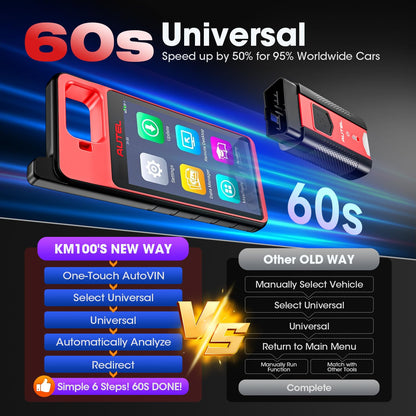 Autel MaxiIM KM100 Programmer for 700+ Cars, Lifetime Updates