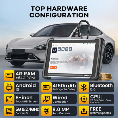 ThinkScan TK689 OBD2 Scanner – Advanced ECU Coding & 34+ Resets